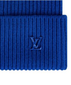 Uomo Louis Vuitton Cappelli E Guanti | Berretto Lv Ahead Blu