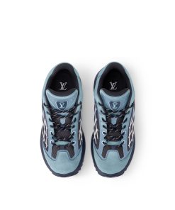 Uomo Louis Vuitton Sneakers | Sneaker Lv Discovery Lace Up Blu