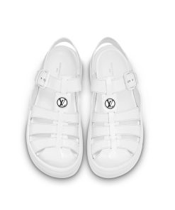 Donna Louis Vuitton Sandali E Espadrillas | Sandalo Basso Lv Archlight Bianco