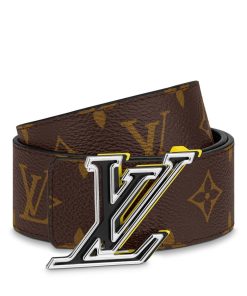 Uomo Louis Vuitton Cinture | Cintura Lv Speed 40 Mm Reversibile Monogram