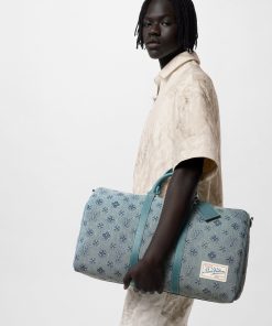 Uomo Louis Vuitton Borse Da Viaggio | Keepall Bandouliere 50