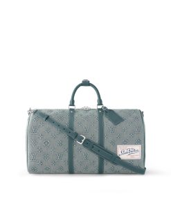 Uomo Louis Vuitton Borse Da Viaggio | Keepall Bandouliere 50