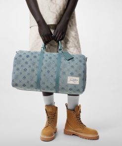 Uomo Louis Vuitton Borse Da Viaggio | Keepall Bandouliere 50