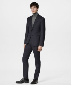 Uomo Louis Vuitton Blazer E Giacche | Completo Monopetto Pont Neuf In Misto Lana