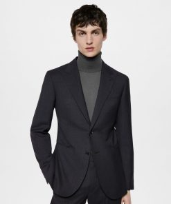 Uomo Louis Vuitton Blazer E Giacche | Completo Monopetto Pont Neuf In Misto Lana