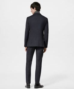 Uomo Louis Vuitton Blazer E Giacche | Completo Monopetto Pont Neuf In Misto Lana