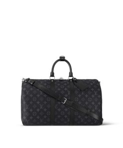 Uomo Louis Vuitton Borse Da Viaggio | Keepall Bandouliere 45