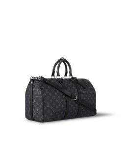 Uomo Louis Vuitton Borse Da Viaggio | Keepall Bandouliere 45