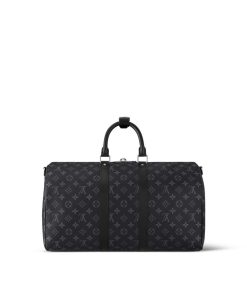 Uomo Louis Vuitton Borse Da Viaggio | Keepall Bandouliere 45