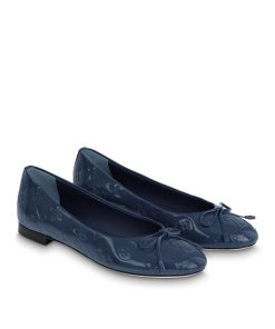 Donna Louis Vuitton Mocassini E Ballerine | Ballerina Nina Blue Marine