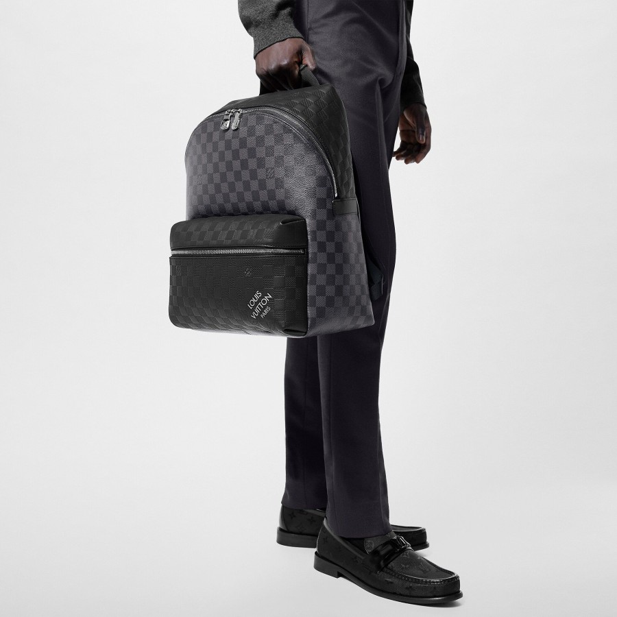 Uomo Louis Vuitton Collezione Damier | Zaino Discovery Pm