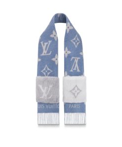 Donna Louis Vuitton Sciarpe | Sciarpa Cold Reykjavik Blu