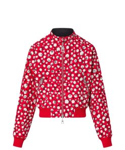 Donna Louis Vuitton Cappotti E Giacche | Lv X Yk Bomber Reversibile Con Motivo Infinity Dots