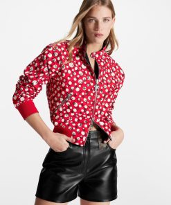 Donna Louis Vuitton Cappotti E Giacche | Lv X Yk Bomber Reversibile Con Motivo Infinity Dots