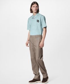 Uomo Louis Vuitton Pantaloni | Pantaloni Con Coulisse