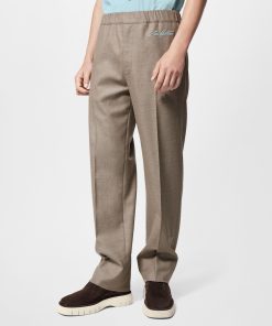 Uomo Louis Vuitton Pantaloni | Pantaloni Con Coulisse