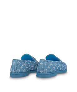 Uomo Louis Vuitton Mocassini | Mocassino Estate Blu