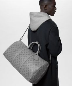 Uomo Louis Vuitton Borse Da Viaggio | Keepall Bandouliere 50