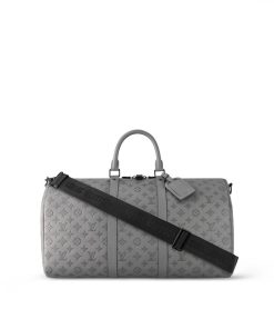 Uomo Louis Vuitton Borse Da Viaggio | Keepall Bandouliere 50