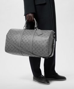 Uomo Louis Vuitton Borse Da Viaggio | Keepall Bandouliere 50