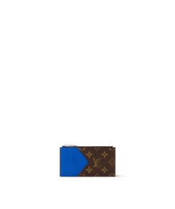 Uomo Louis Vuitton Portacarte E Custodie Per Passaporto | Portamonete E Porta Carte Di Credito Blu Tie-Dye