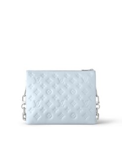 Donna Louis Vuitton Borse Con Catenella E Clutches | Borsa Coussin Pm Blu Ghiacciaio