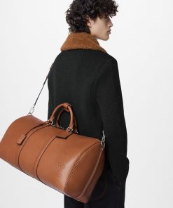 Uomo Louis Vuitton Borse Da Viaggio | Keepall Bandouliere 50