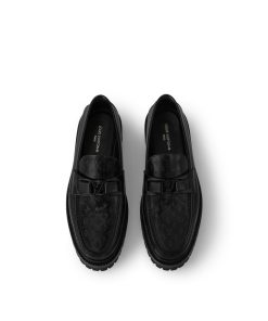 Uomo Louis Vuitton Mocassini | Mocassino Major Nero