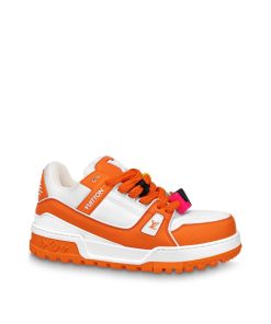 Uomo Louis Vuitton Sneakers | Sneaker Lv Trainer Maxi Arancione