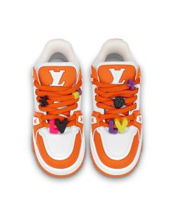 Uomo Louis Vuitton Sneakers | Sneaker Lv Trainer Maxi Arancione