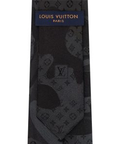 Uomo Louis Vuitton Cravatte E Fazzoletti Da Taschino | Cravatta Lv Portrait