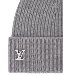 Donna Louis Vuitton Cappelli E Guanti | Berretto Lv Spark Gris Clair