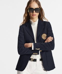 Donna Louis Vuitton Cappotti E Giacche | Blazer Bon Ton In Lana