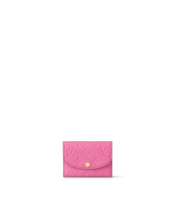 Donna Louis Vuitton Portafogli Compatti | Portamonete Rosalie Rose Lollipop