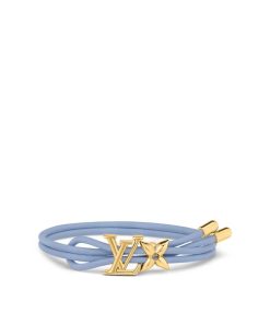 Donna Louis Vuitton Bracciali | Bracciale Lv Bloom Bleu Celeste