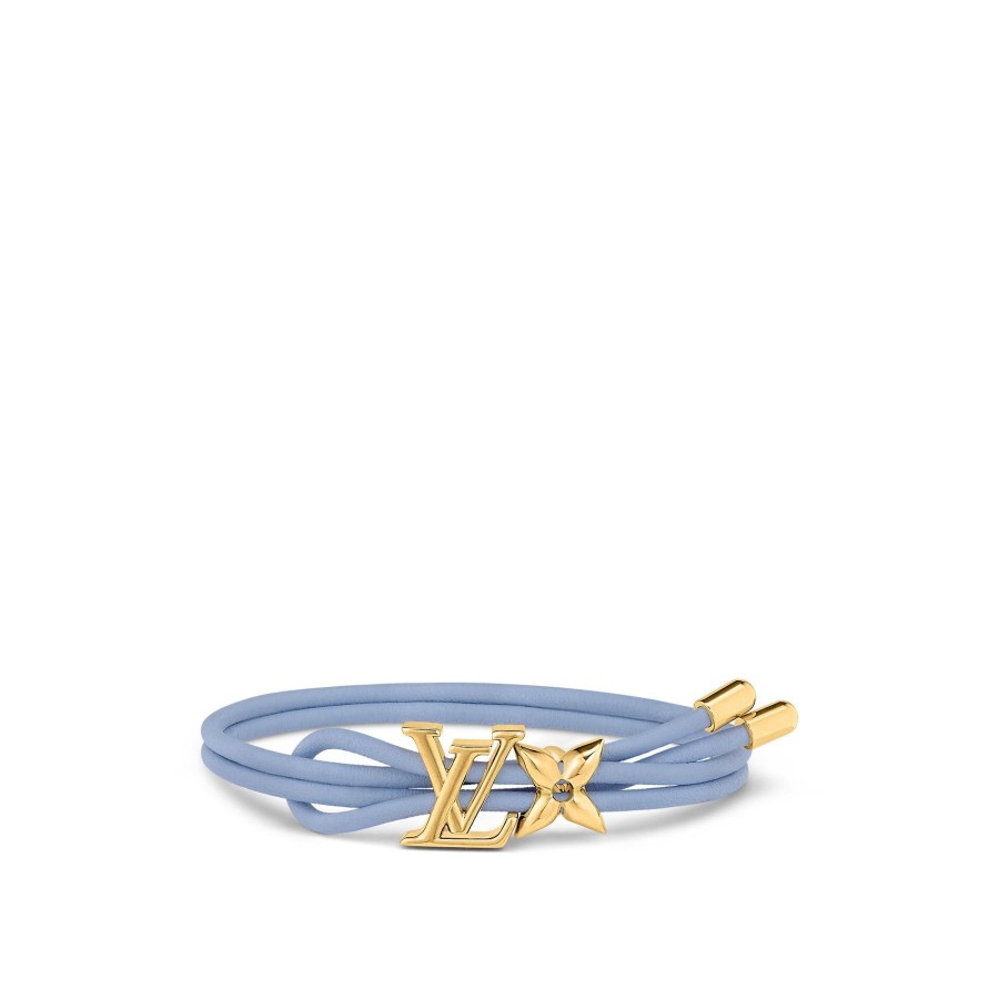 Donna Louis Vuitton Bracciali | Bracciale Lv Bloom Bleu Celeste