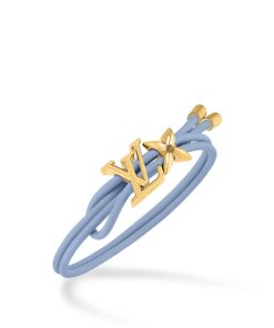 Donna Louis Vuitton Bracciali | Bracciale Lv Bloom Bleu Celeste