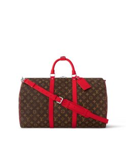 Donna Louis Vuitton Borse Da Viaggio | Keepall Bandouliere 50 Rosso