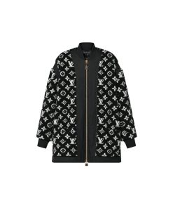 Donna Louis Vuitton Cappotti E Giacche | Bomber Oversize Con Motivo Monogram