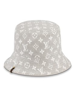 Donna Louis Vuitton Cappelli E Guanti | Cappello Monogram Jacquard Denim