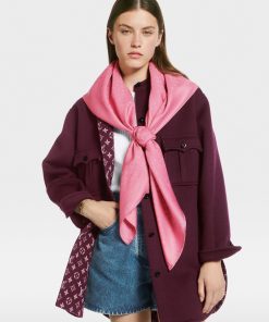 Donna Louis Vuitton Scialli E Stole | Scialle Evermore Bois De Rose