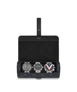 Uomo Louis Vuitton Accessori Da Viaggio | Coffret Per 3 Orologi