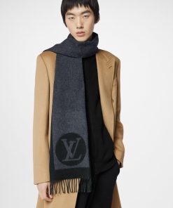 Uomo Louis Vuitton Sciarpe | Sciarpa Cardiff Nero