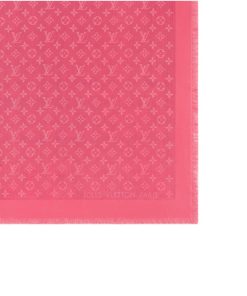 Donna Louis Vuitton Scialli E Stole | Scialle Monogram Classic Rosa Velluto