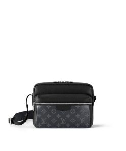 Uomo Louis Vuitton Icone Monogram | Borsa Messenger Outdoor Nero