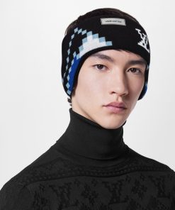 Uomo Louis Vuitton Cappelli E Guanti | Fascia Paraorecchie Lv Snow