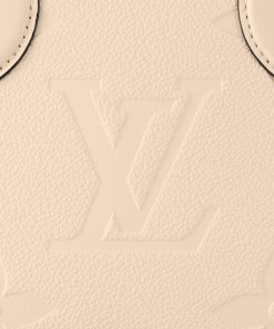 Donna Louis Vuitton Selezione Di Borse In Pelle | Borsa Onthego Pm Crema Chiaro