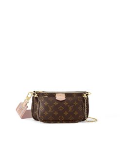 Donna Louis Vuitton Icone Monogram | Multi Pochette Accessoires Rose Clair