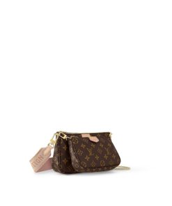 Donna Louis Vuitton Icone Monogram | Multi Pochette Accessoires Rose Clair