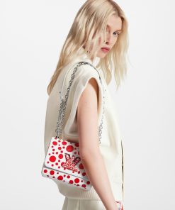 Donna Louis Vuitton Borse Con Catenella E Clutches | Lv X Yk Twist Pm Blanc Rouge